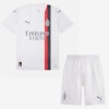 Camisola + Calções AC Milan Criança Equipamento 2ª 23/24